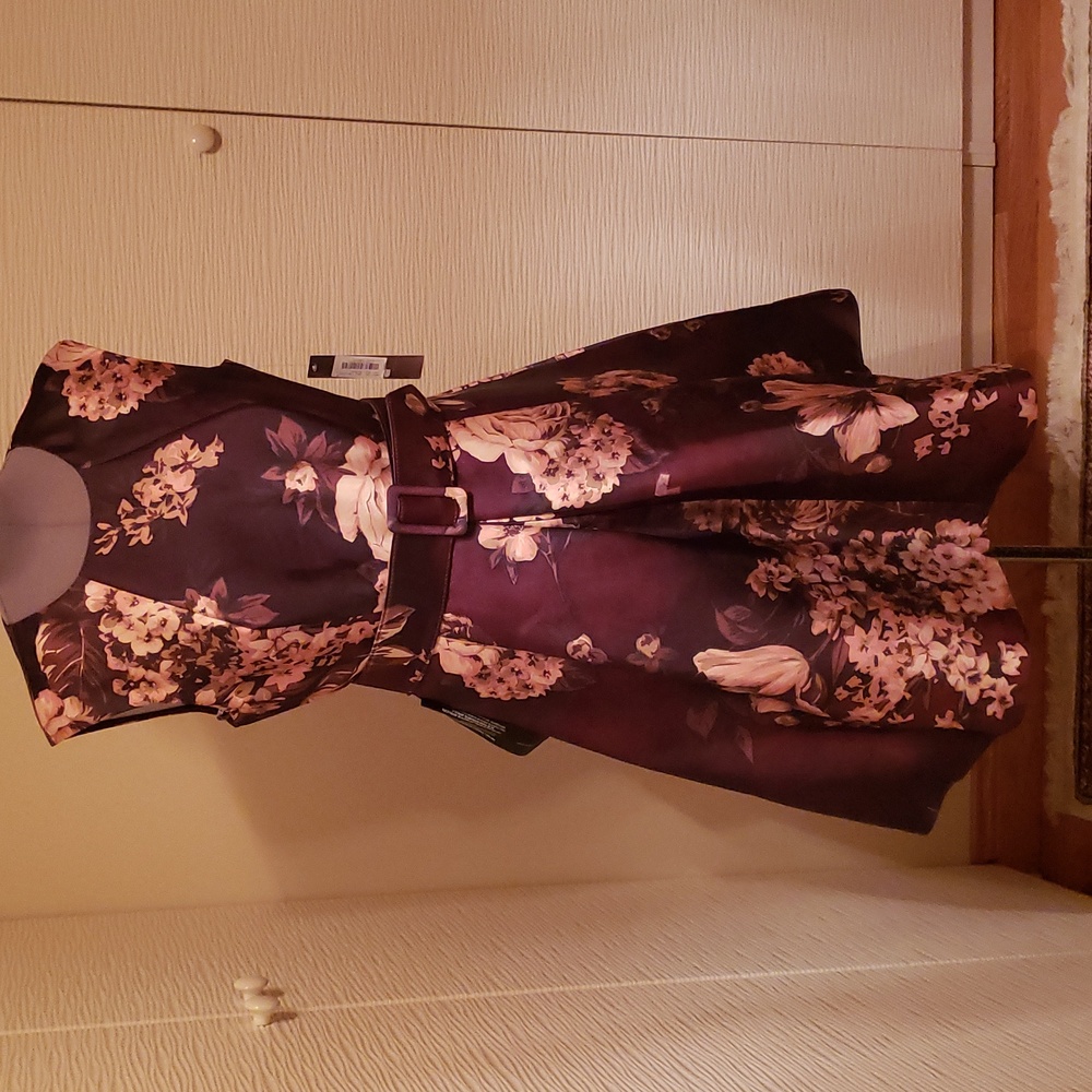 KAY UNGER Jordana Mikado Dress. Size 16. NWT - Picture 4 of 5